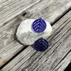 Poutama (small) Tinted Blue